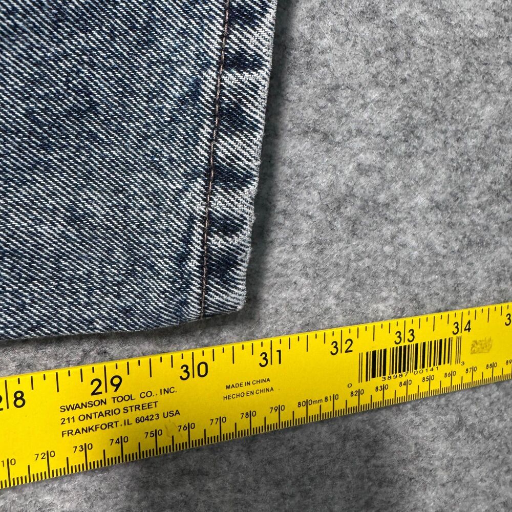 VTG Levis 501XX Jeans Mens 36x32 Measures 32x31 Blue Acid Wash Denim Y2K - Picture 5 of 14